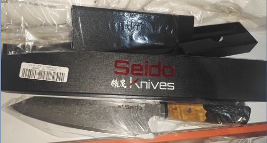 Chef's Knife For Japanese Cuisine In Damascus (Option: 4 Piece Green)